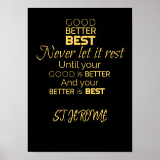 Bom, melhor, melhor Poster