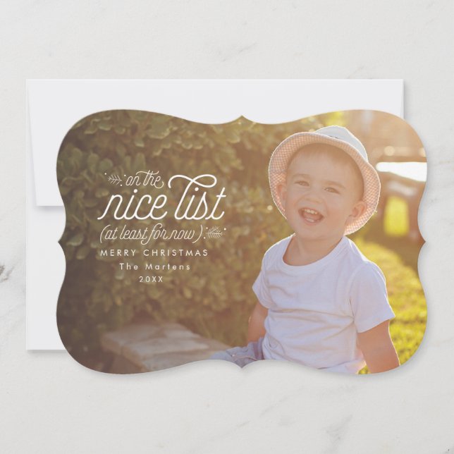 Bom para o Cartão com fotos de Férias Engraçado (Frente)