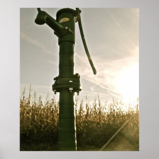 Bomba de Água Vintage | POSTER