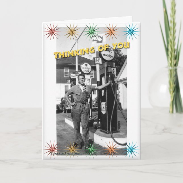 Bomba de Gás Pensando no Cartão de Você (Frente)