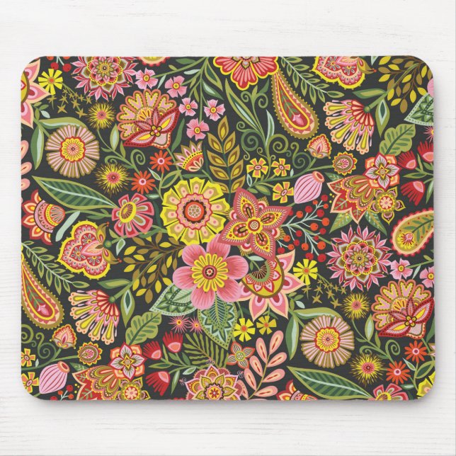 Bomba floral Mousepad (Frente)