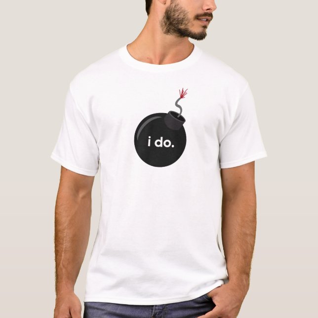 Bomba-relógio - Camisa Solteiro (Frente)