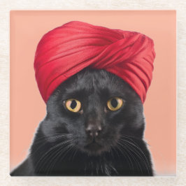 Bombaim Cat Vestindo Turban