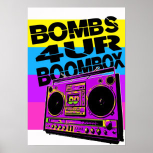 Bombardeia o poster de 4UR Boombox