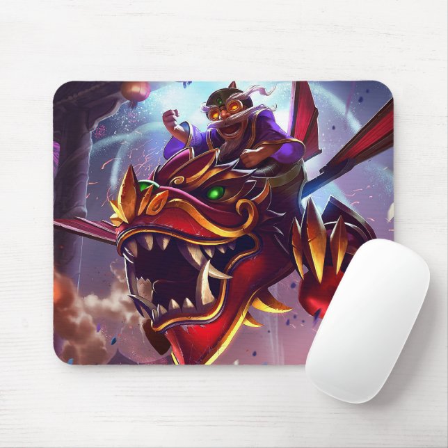 Bombardier Gaming Mousepad | almofada-piloto (Com mouse)