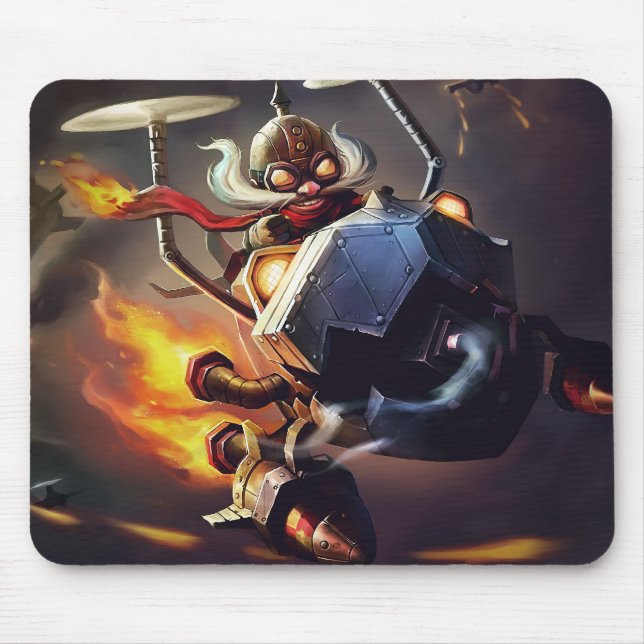 Bombardier Gaming Mousepad | almofada-piloto (Frente)