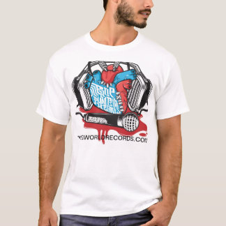 bombas do hip-hop em nossas camisas dos corações t