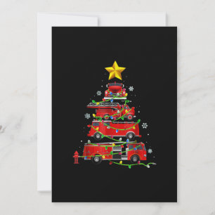 Bombeiro Caminhão Árvores de Natal Mulheres