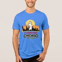 Bombeiro masculino no Chicago Tee