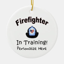 Bombeiro Na Formação De Ornamento Cerâmico