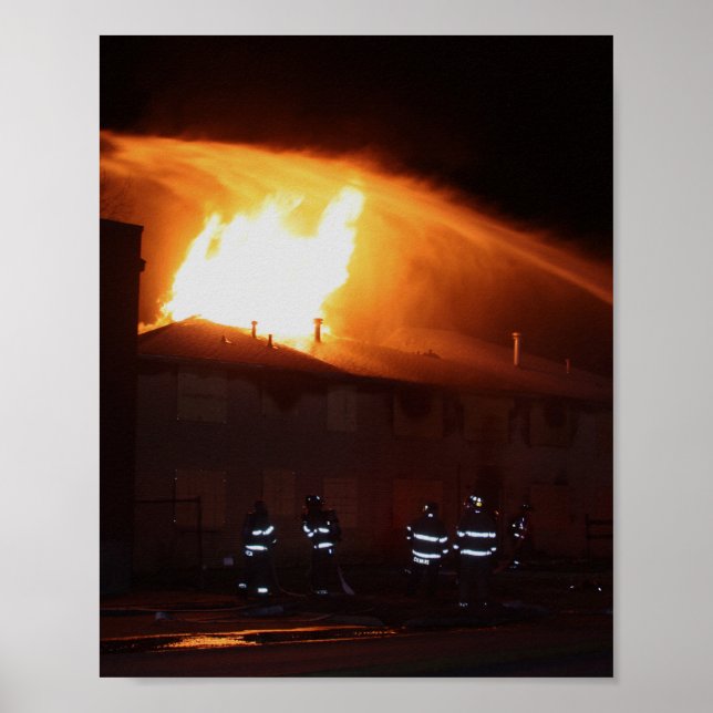 Bombeiro Poster (Frente)