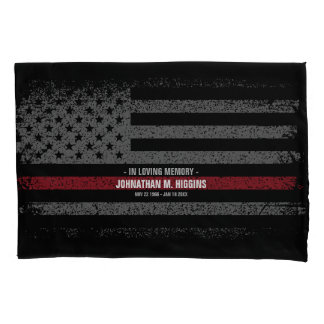 Bombeiro Thin Red Line Flag Americano
