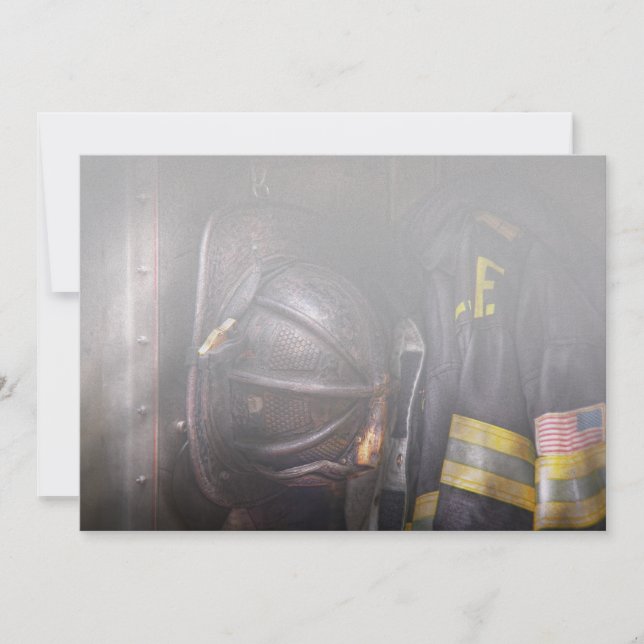 Bombeiro - Vestido e utilizado (Frente)