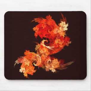 Bombeiros dançantes Abstrato Art Mousepad