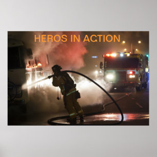 Bombeiros: Heróis em Ação Poster