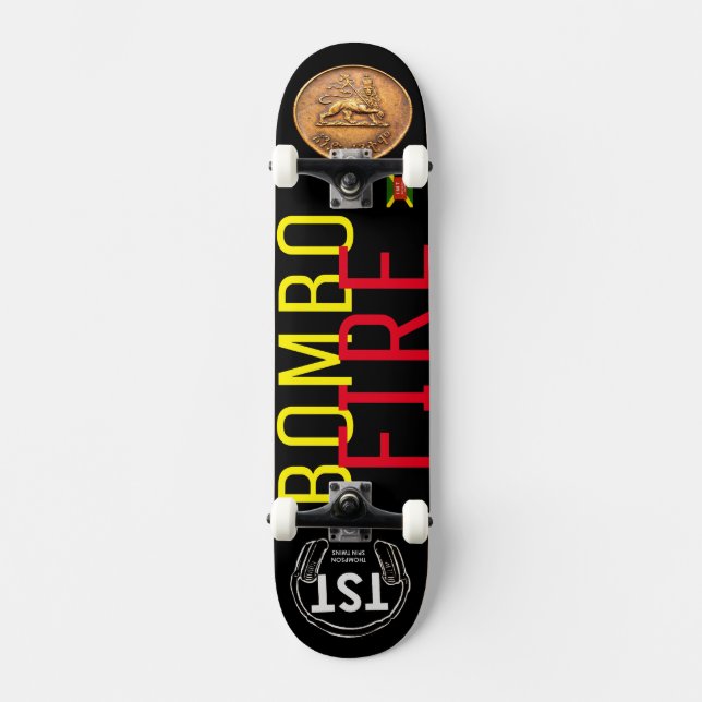BOMBO FIRE Skateboard (Frente)
