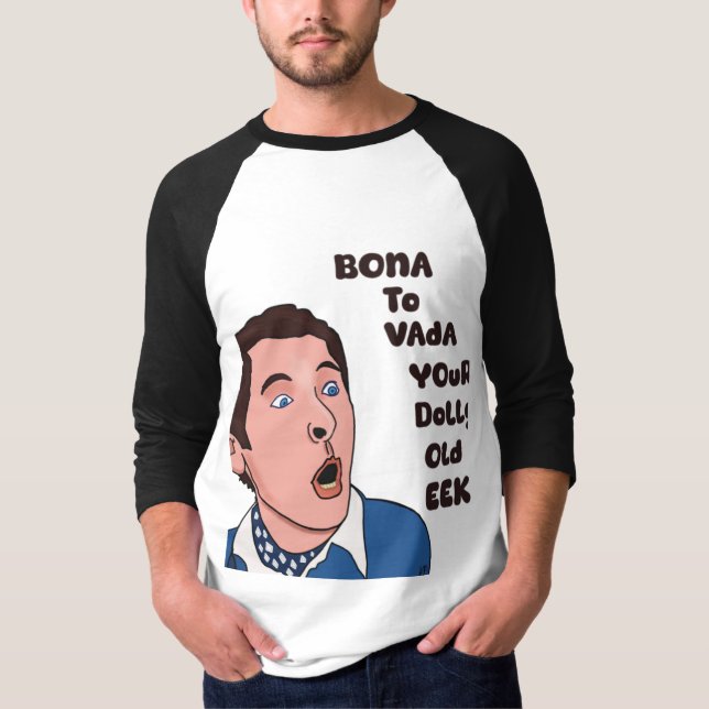 Bona para picar a camisa T (Frente)