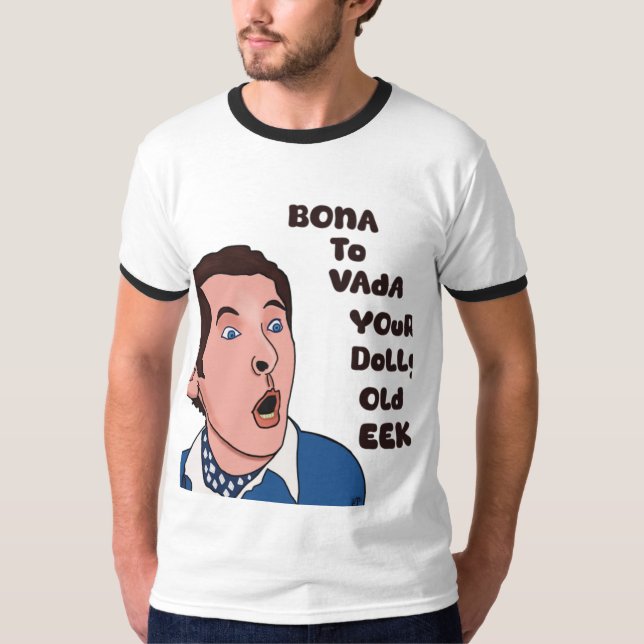 Bona para picar a camisa T (Frente)