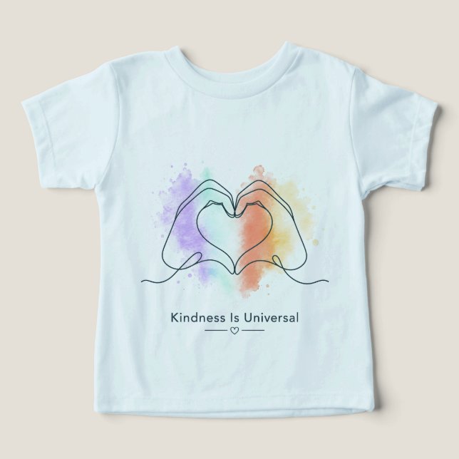 Bondade É Orgulho Universal Coração Design (Design frontal)