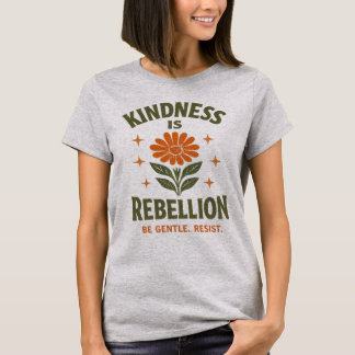 Bondade É Rebelião Camiseta Vintage de Mulheres At