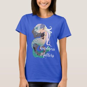 Bondade importa camisa básica da mulher