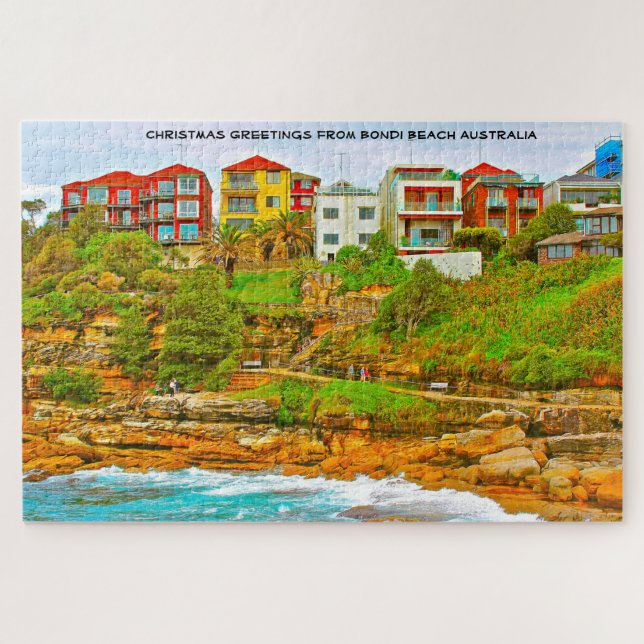Bondi Beach, Austrália, Quebra-cabeça de serra (Horizontal)