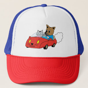 BONÉ 車 に 乗 る 犬 と 猫
