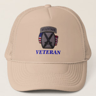 Boné 10ª divisão veteranos vietnam iraq Hat