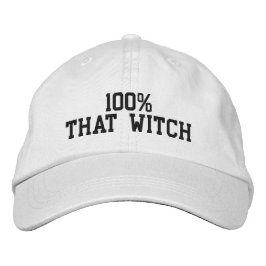 Boné 100% Aquela Bruxa
