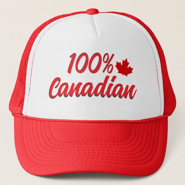 Boné 100% canadense (Frente)