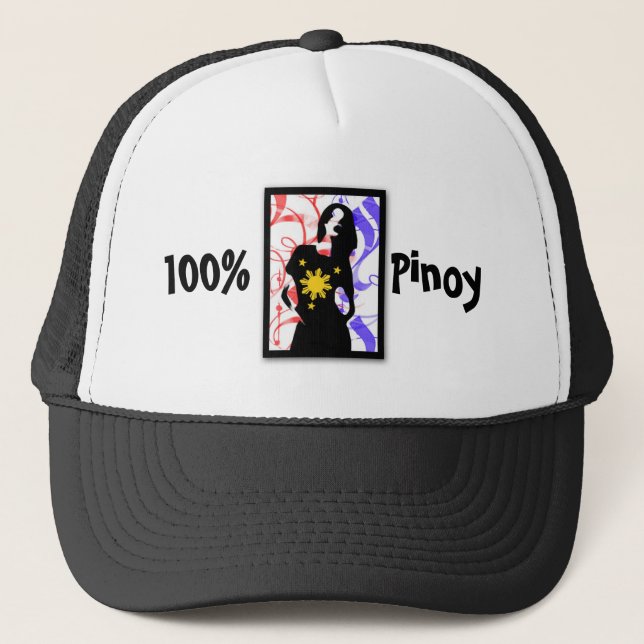 BONÉ 100% de Pinoy (Frente)