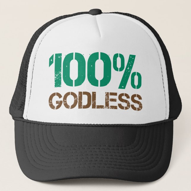 Boné 100% Godless (Frente)