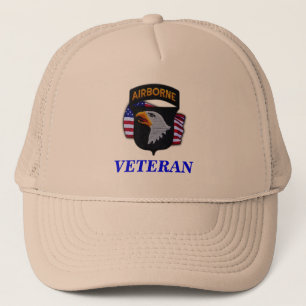 Boné 10101 veteranos da divisão aérea vietnam iraq Hat