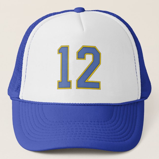 Boné 12 Birthday Trucker Hat (Frente)