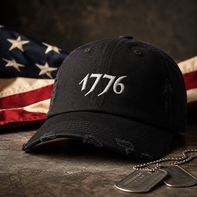 Boné 1776 Bordado Americano (Criador carregado)