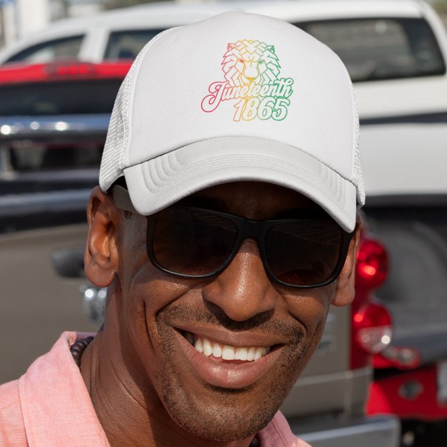 Boné 18 de junho de 1865 Leão Geométrico (Criador carregado)