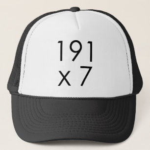 Boné 191 x 7 = 1337 Leet Matemática Leet L33T Leetspe