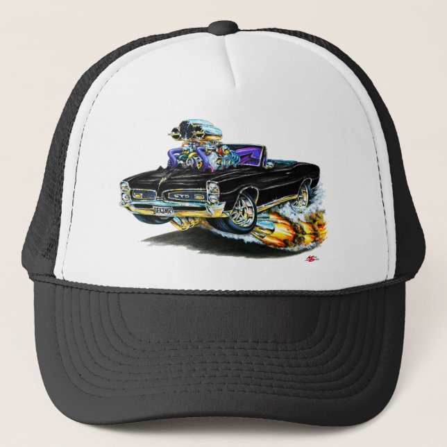 Boné 1966-67 Convertible preto de GTO (Frente)