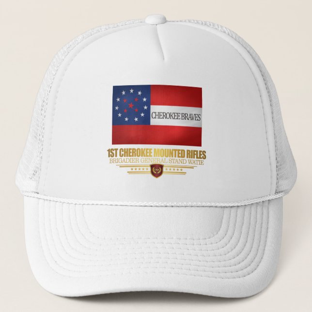 Boné 1rua Cherokee Mounted Rifles (Frente)