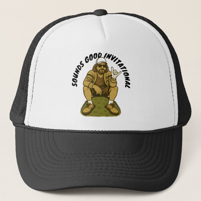 Boné 2025 Sounds Good Invitational Trucker Hat (Frente)