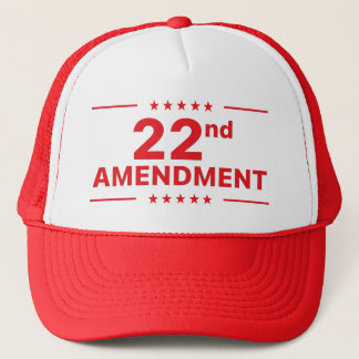 Boné 22ª Emenda para Trump
