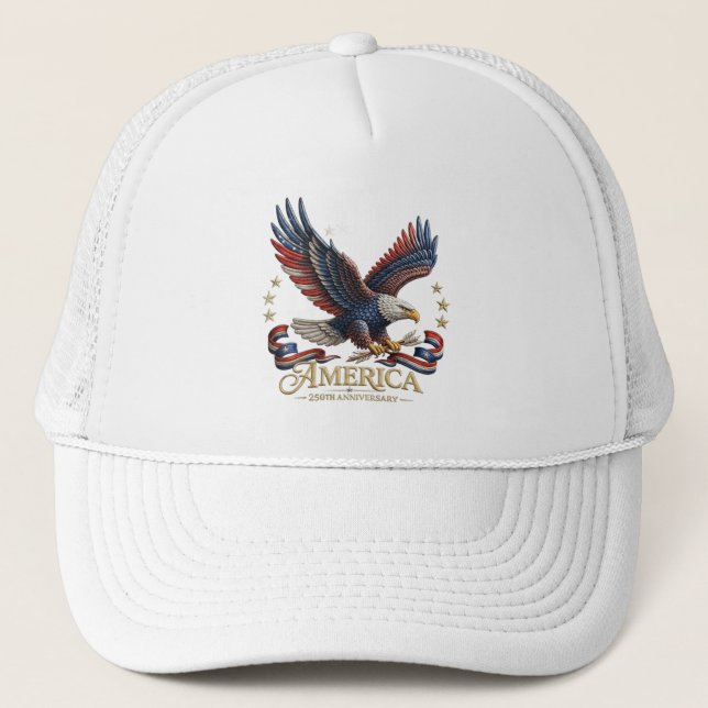 Boné  250th Anniversary America Patriotic Hat (Frente)