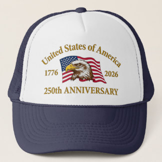 Boné 250th Anniversary USA Patriotic | 1776–2026