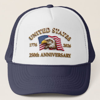 Boné 250th Anniversary USA Patriotic | 1776–2026