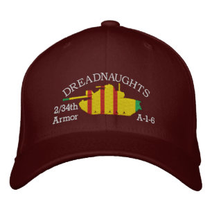 Boné 2/34ª blindagem VSM M48 - Chapéu bordado