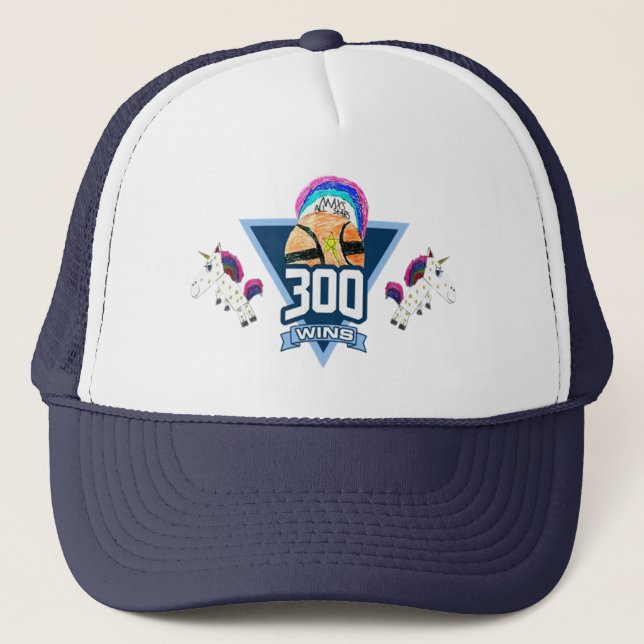 Boné 300 Vitórias de Max's All Stars (Frente)