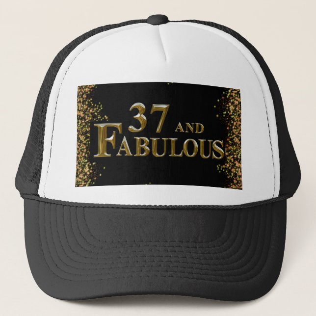 Boné 37º Aniversário (Frente)