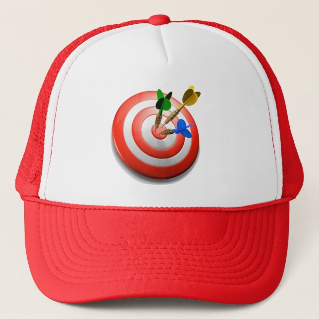 Boné 3D arremessa o BullsEYE BallCap (Frente)