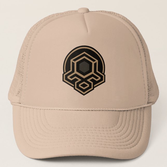 Boné 3D Symmetrical Advanced Art Trucker Hat (Frente)