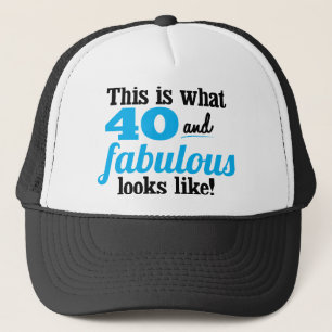 Boné 40 e fabuloso